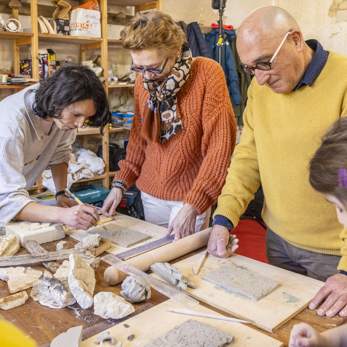 • Noël à Fontevraud — 2021-2022 Abbaye Royale de Fontevraud Trois sessions d’ateliers et deux nouvelles versions du dispositif. Partenaire : TALM Angers